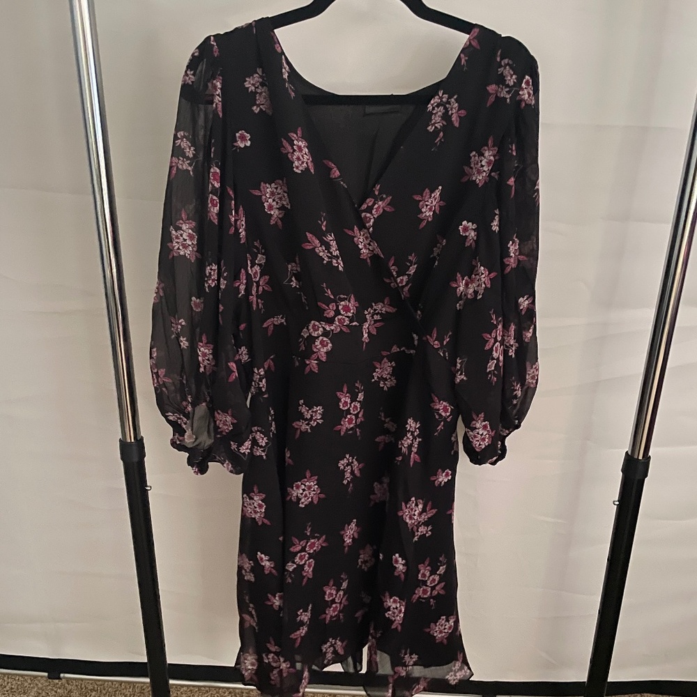 City chic  dress disty bloom